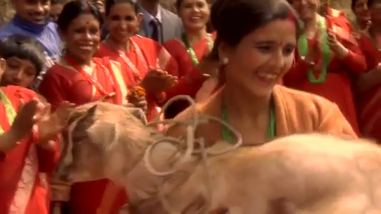 Still from Heifer International — 12 Stones